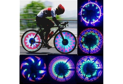 Bicycle wheel lights