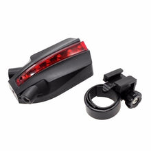 Rear Bicycle Tail Light Beam | Safety Warning Red Lamp